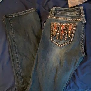 Rhinestone jeans
